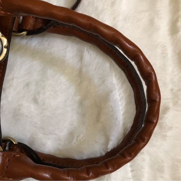 Patricia Nash Leather Metallic Python Crossbody bag - Picture 11 of 15